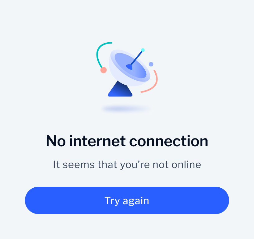 State View | No Internet