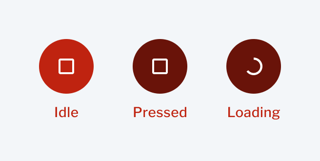Icon Button | Error