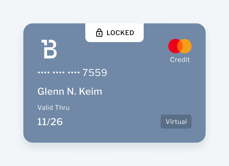 Payment Card | Locked