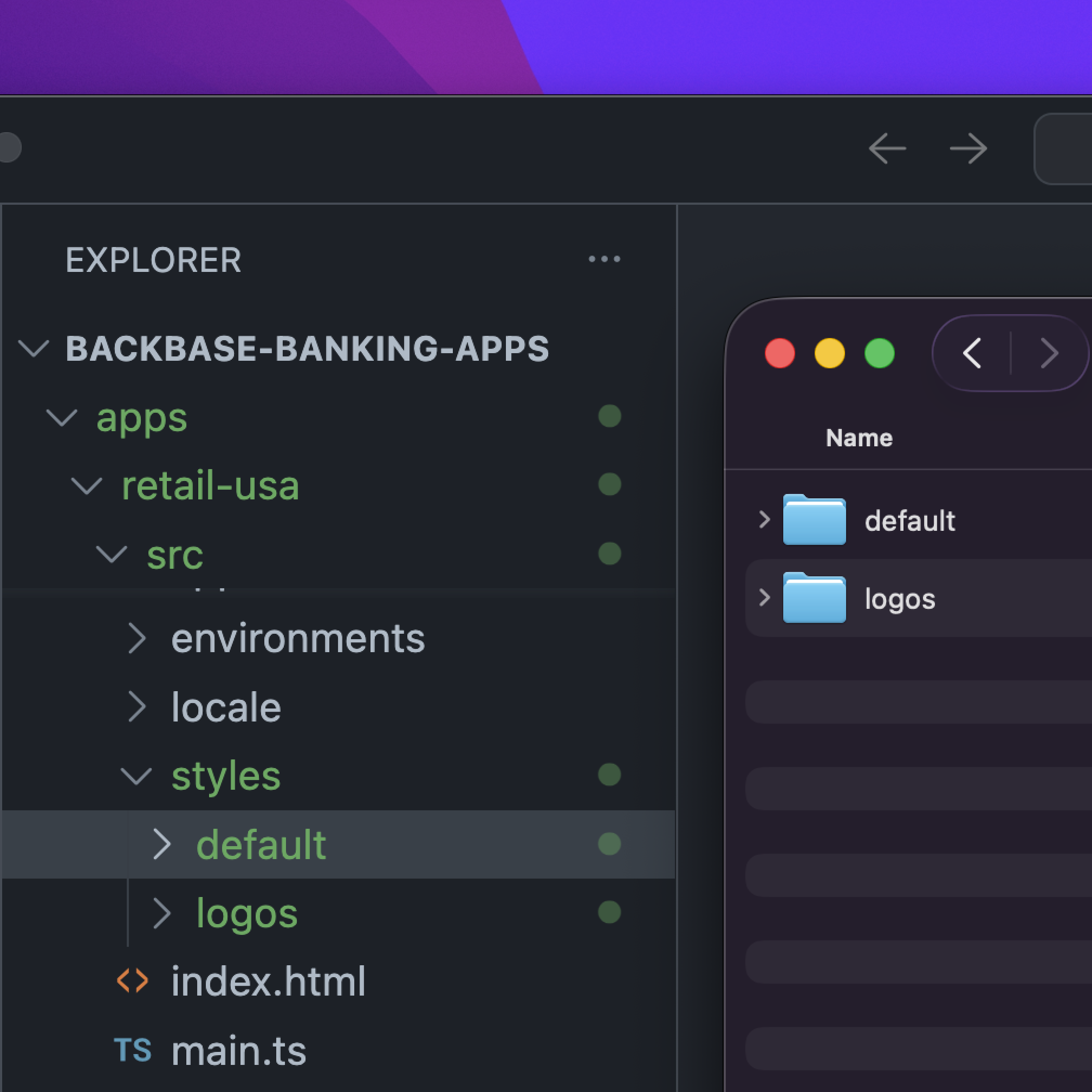 Move theme files
