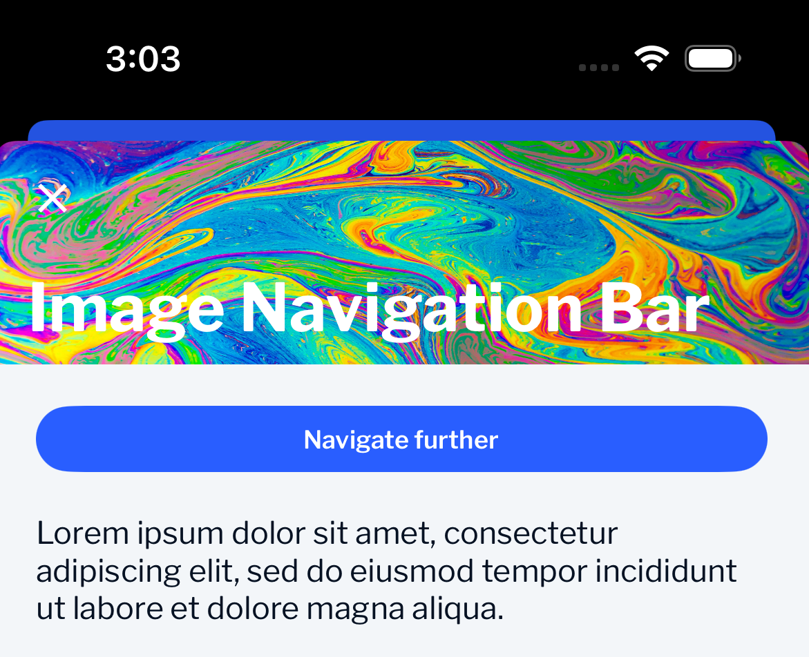 Image Nav Bar
