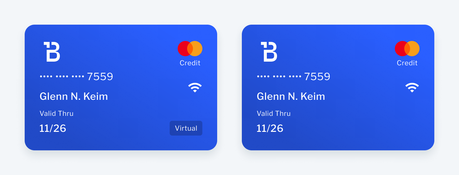 Payment Card | Virtual