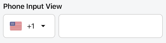 Phone Input