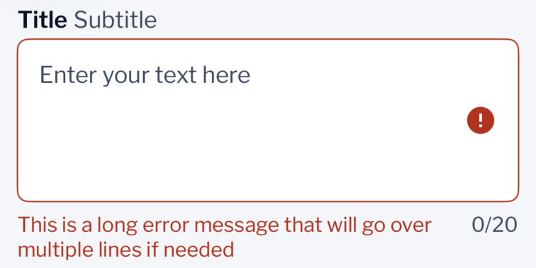 Error
                                                                                                                                     State