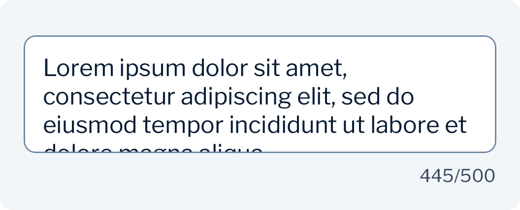Text area light
                                                                                                                                    