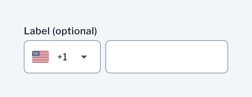 Phone Input | Basic usage