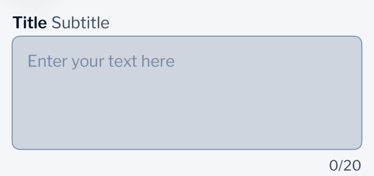 Disabled State
                                                                                                                                    