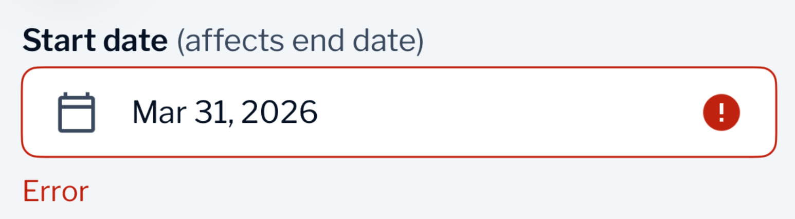 Error
