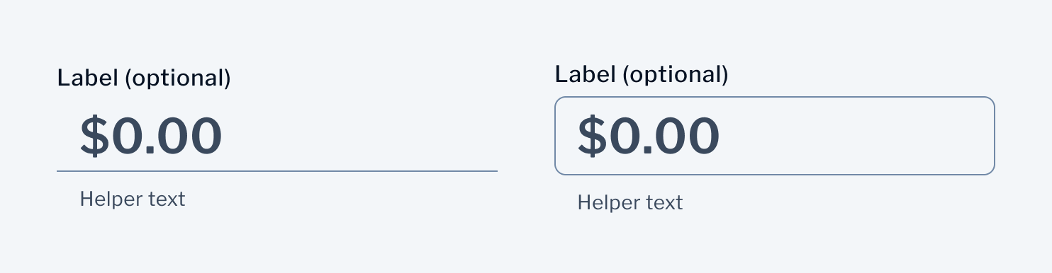 Input Amount