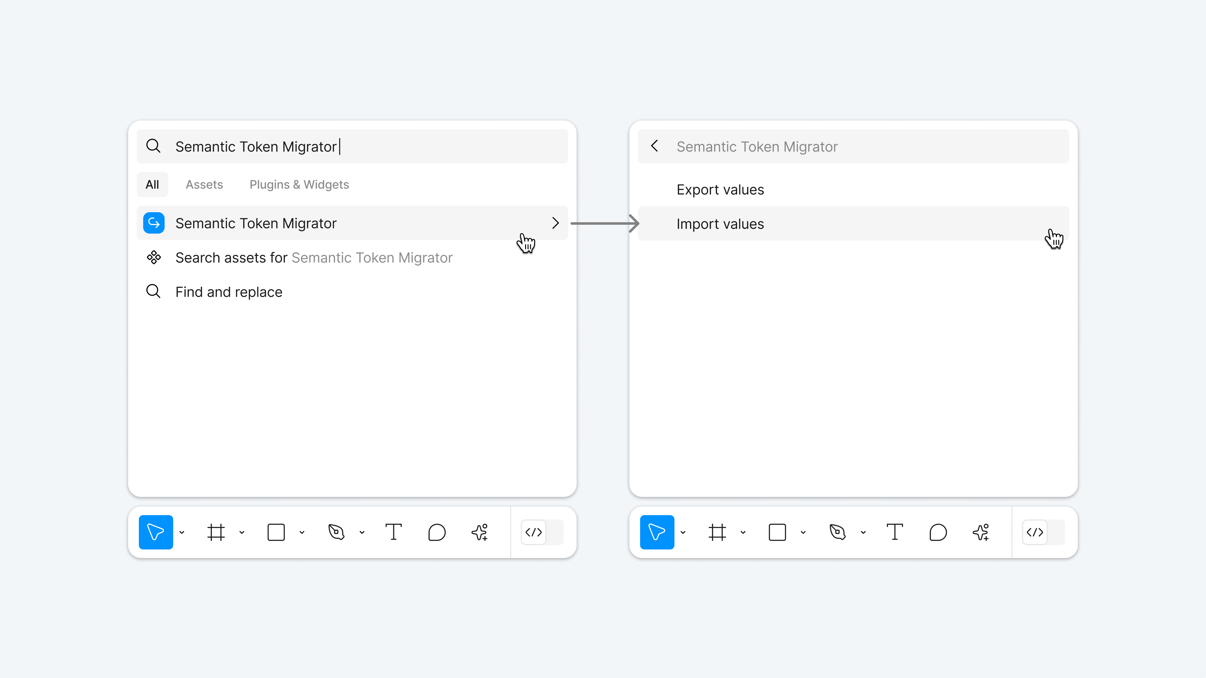 Plugin import launch