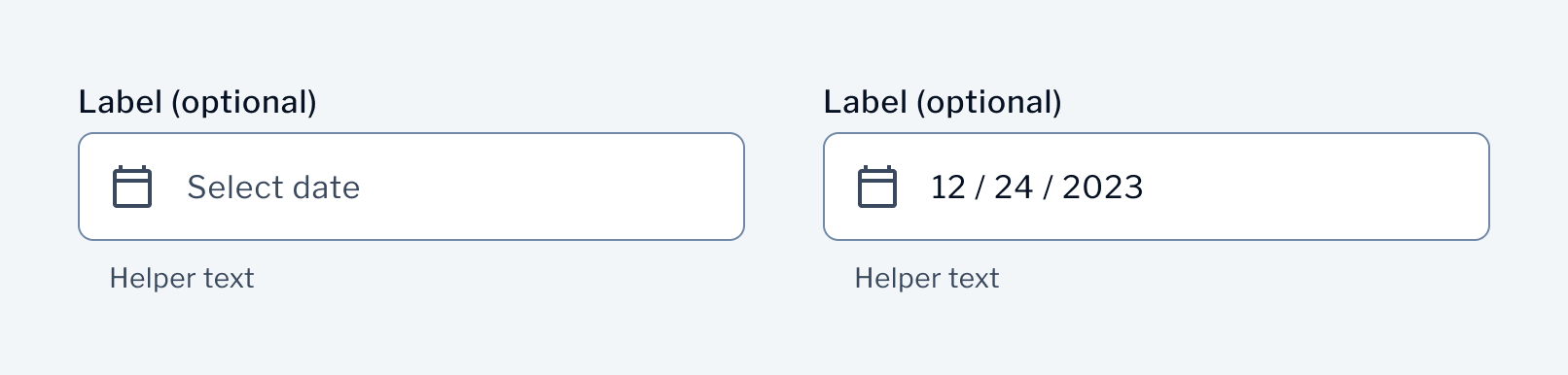 Date Input | Basic usage