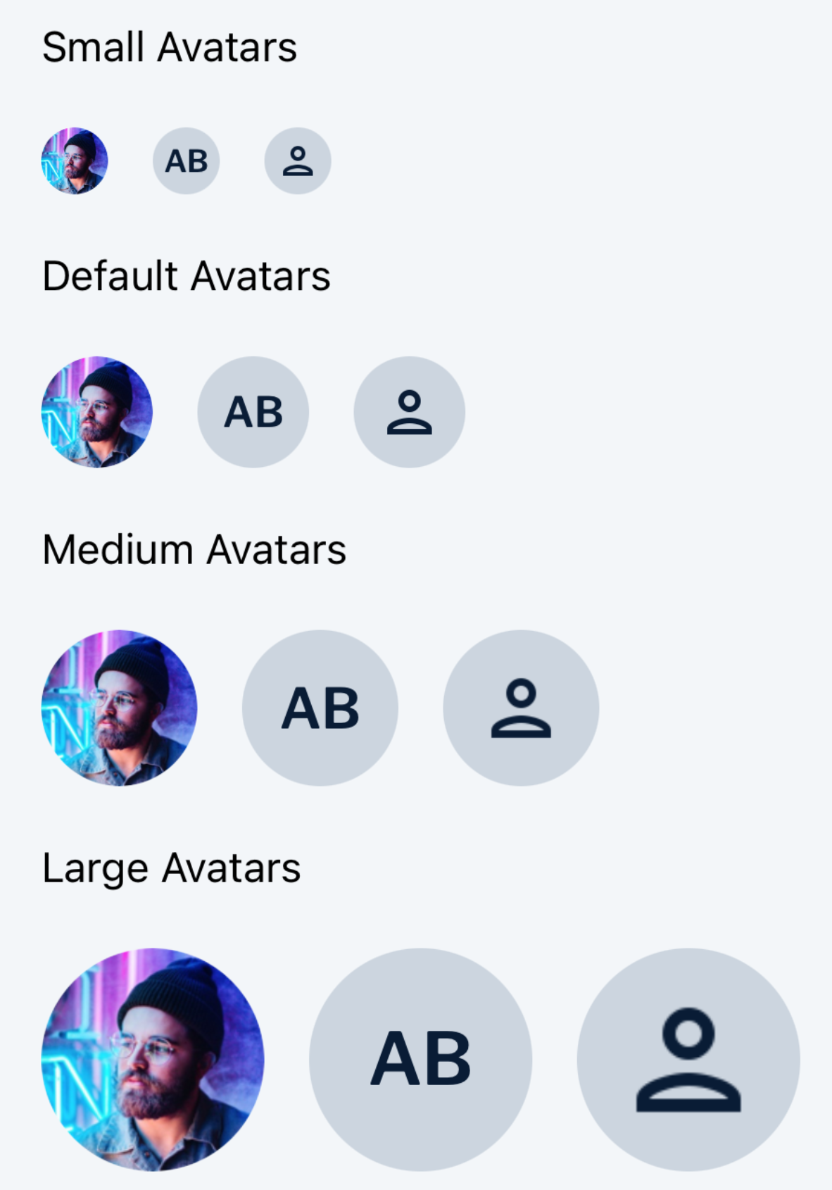 Backbase Design System | SwiftUI | Avatar | Latest