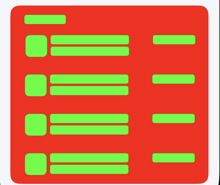 Custom Shimmer View