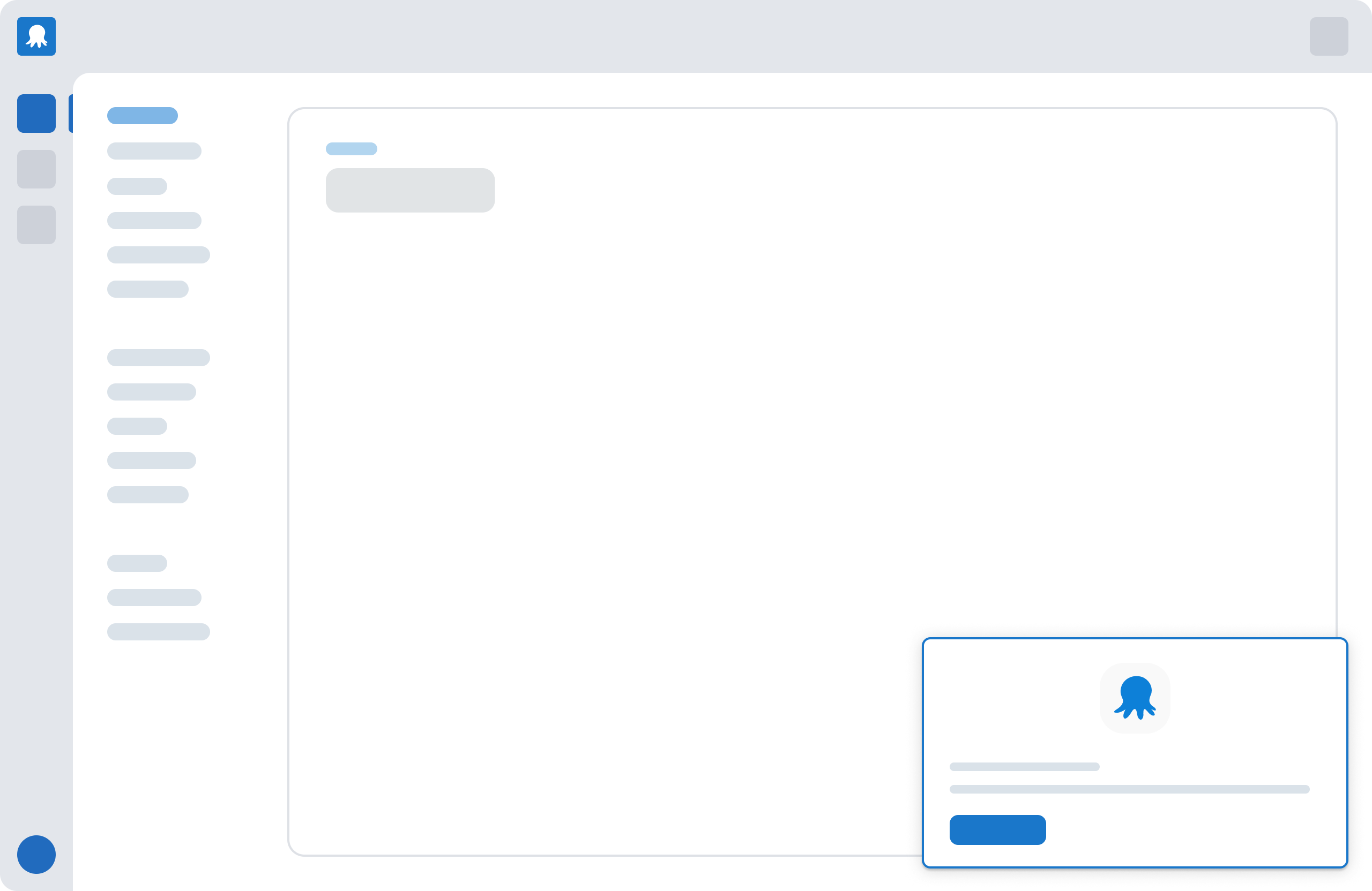 Global In-App Message in bottom corner