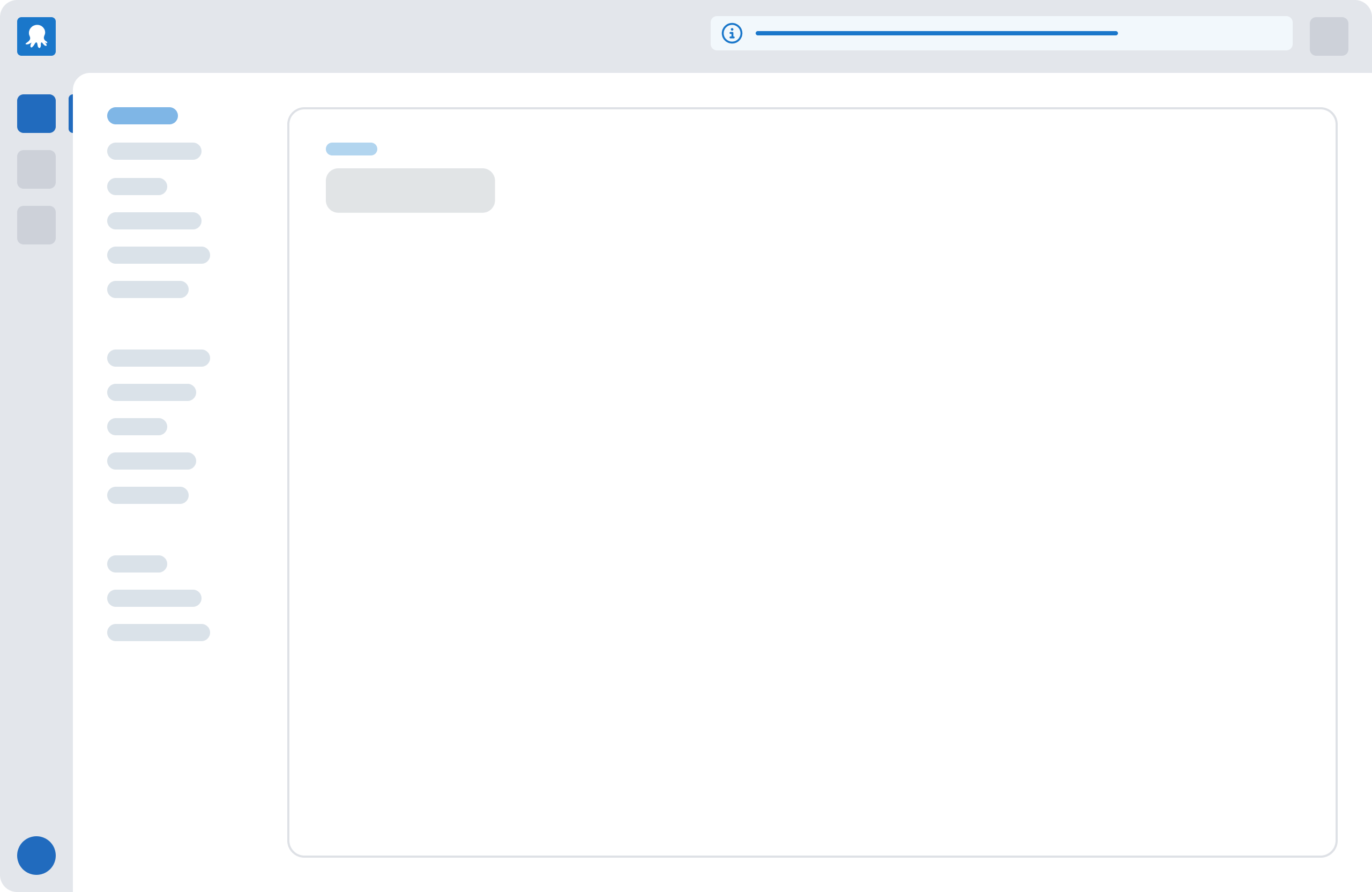 Global In-App Message in TopNavBar