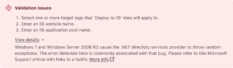 ErrorSummary