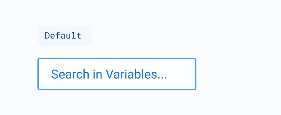 Search: Default State