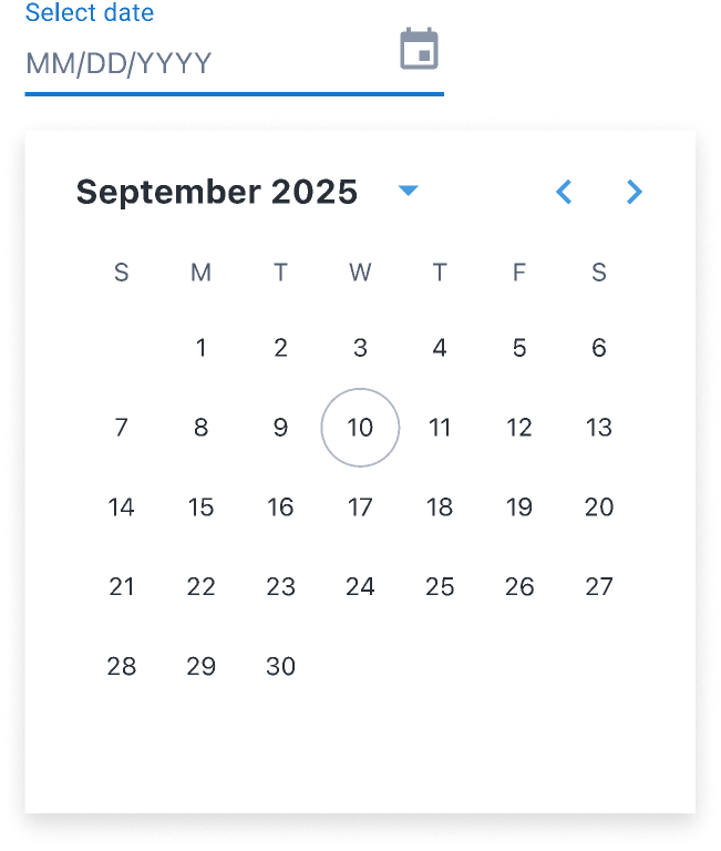 DatePicker