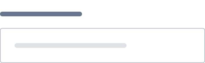 Form input with a line inside portraying a placeholder.