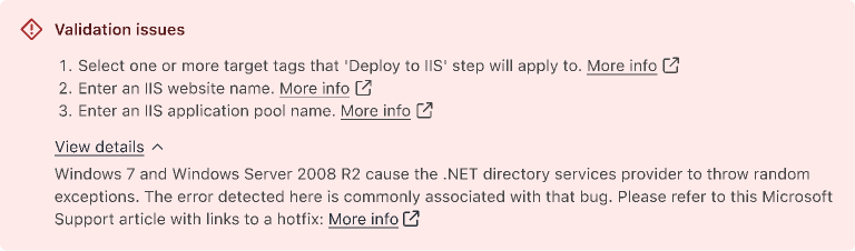ErrorSummary