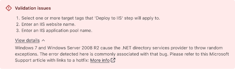 ErrorSummary
