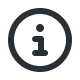 Outlined circle icon with letter 