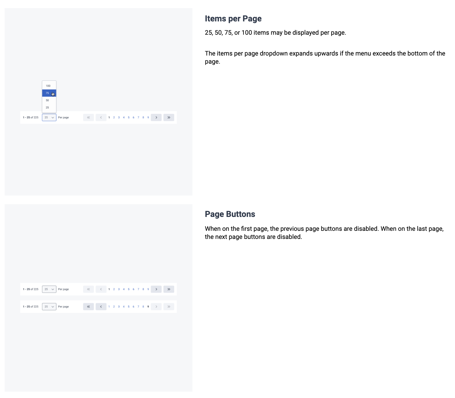 Design | Pagination | Made with Supernova