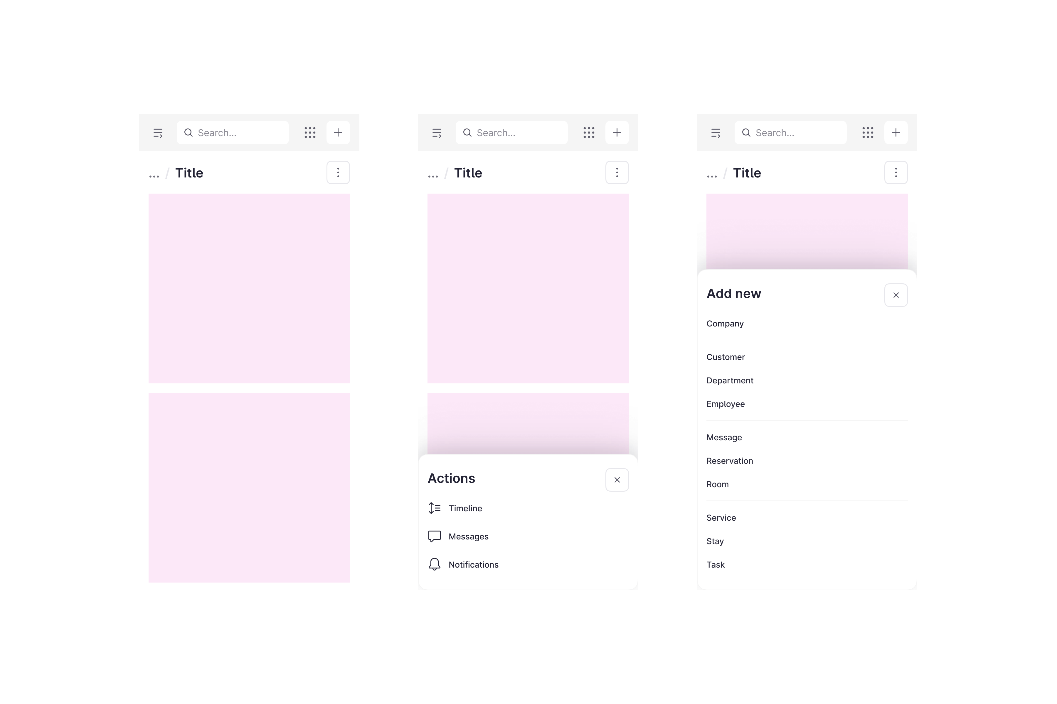 Reposvie behaviour II