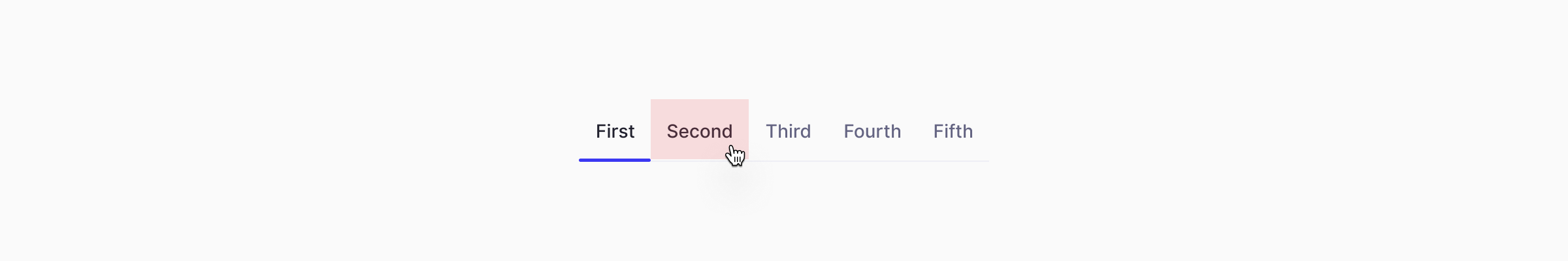 Tabs / Usage / Behaviour / Mouse Interactions