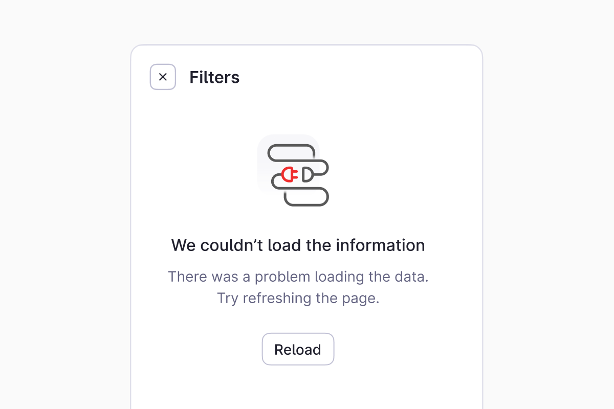Validation/Empty State