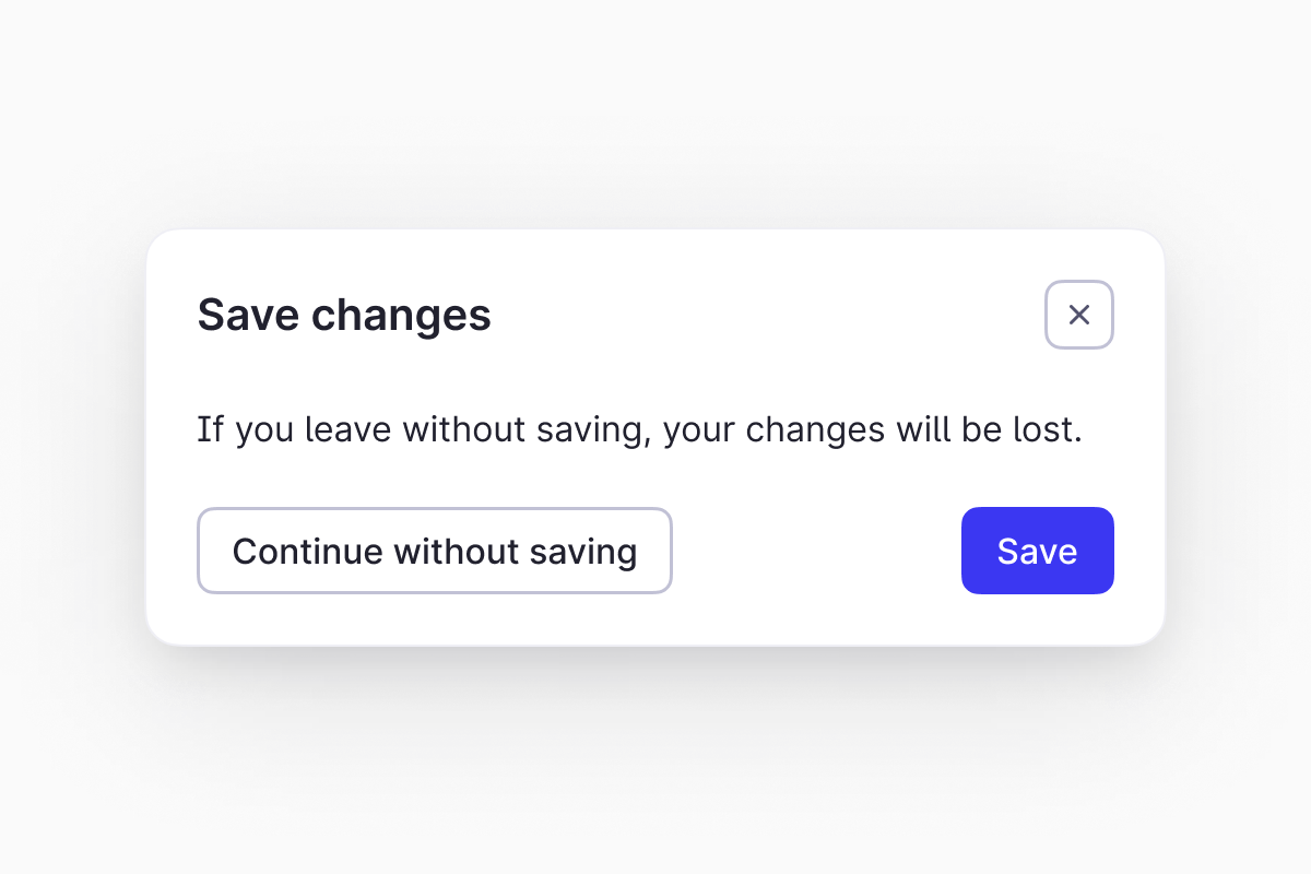 Usage | Button | Made with Supernova