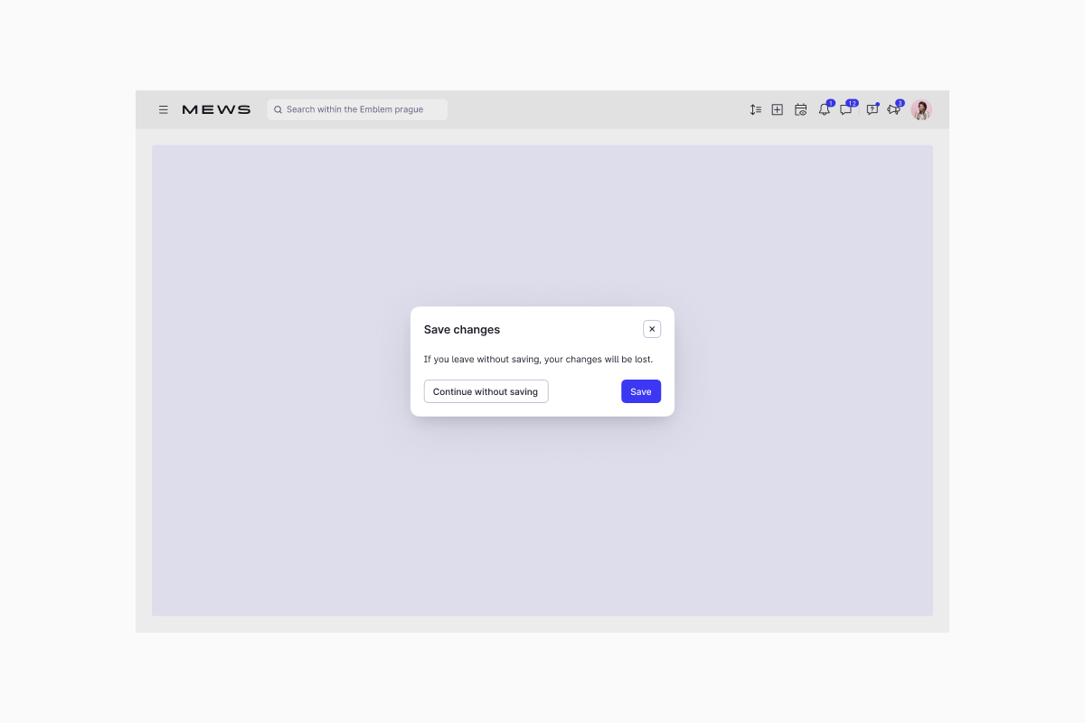Dialog Variants - Modal