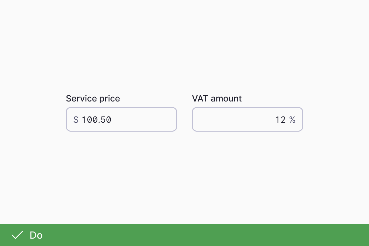 Usage | Text Input | Made with Supernova