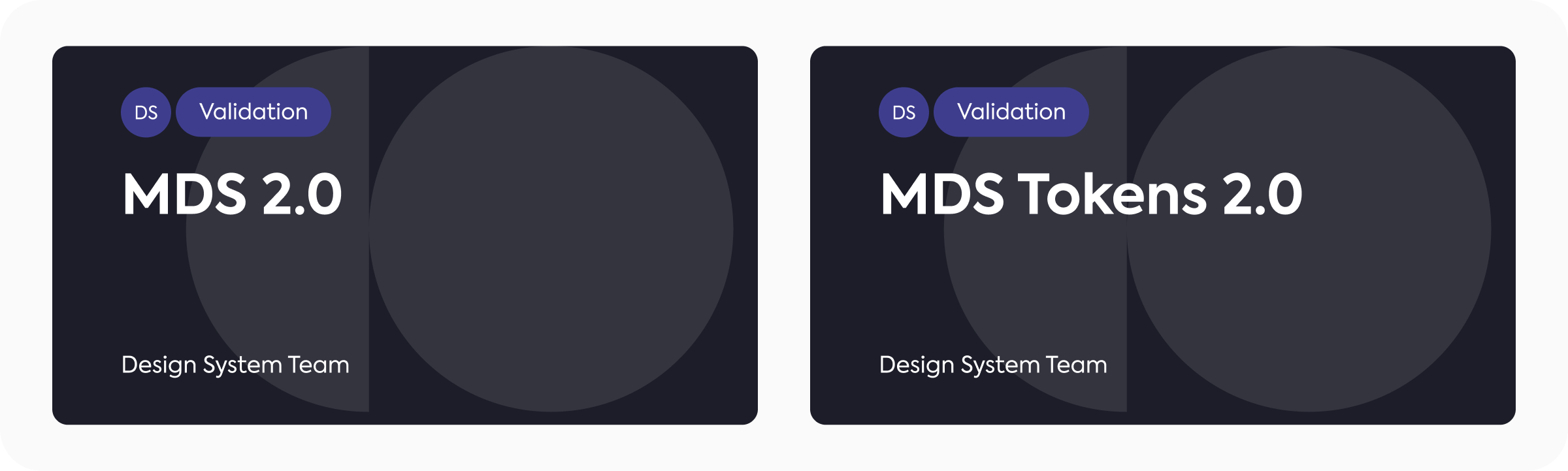 Our new libraries MDS 2.0 and MDS Tokens 2.0 are ready: start using them today!