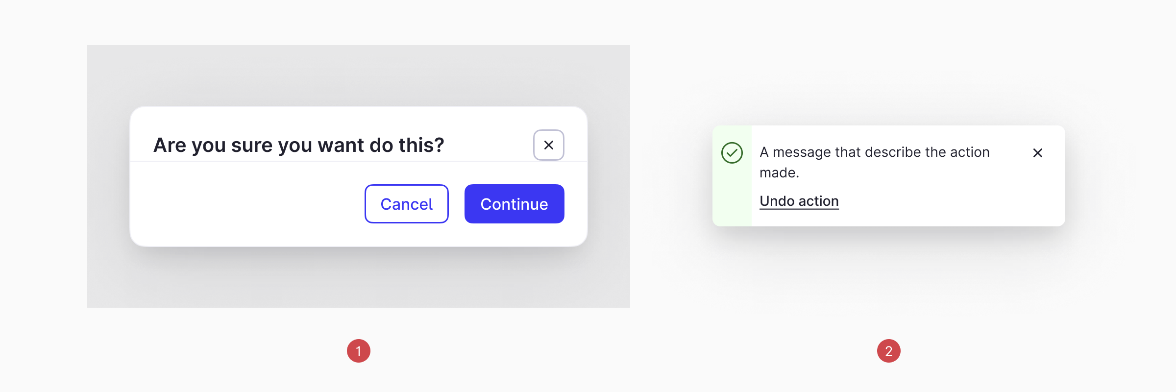 Drag and Drop / Style / Pattern element / Feedback