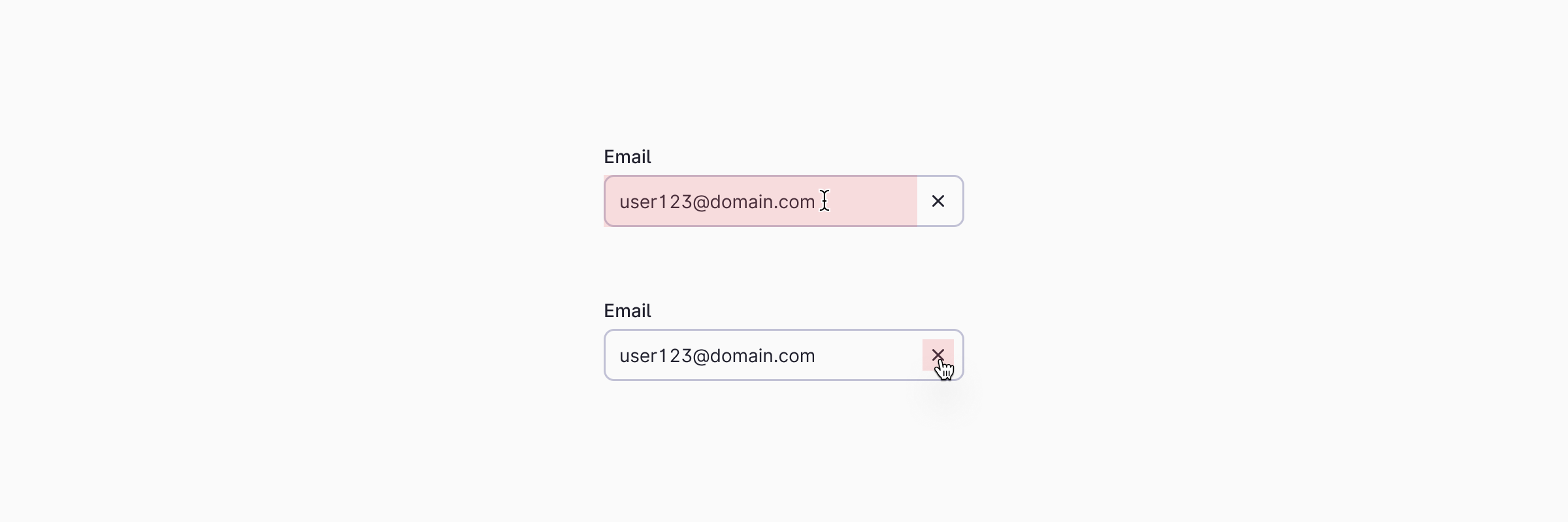 Usage | Text Input | Made with Supernova