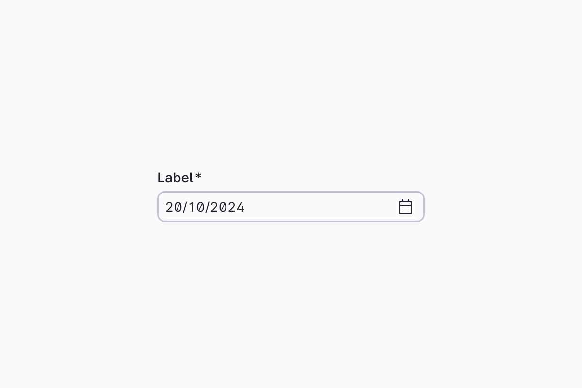 Input field