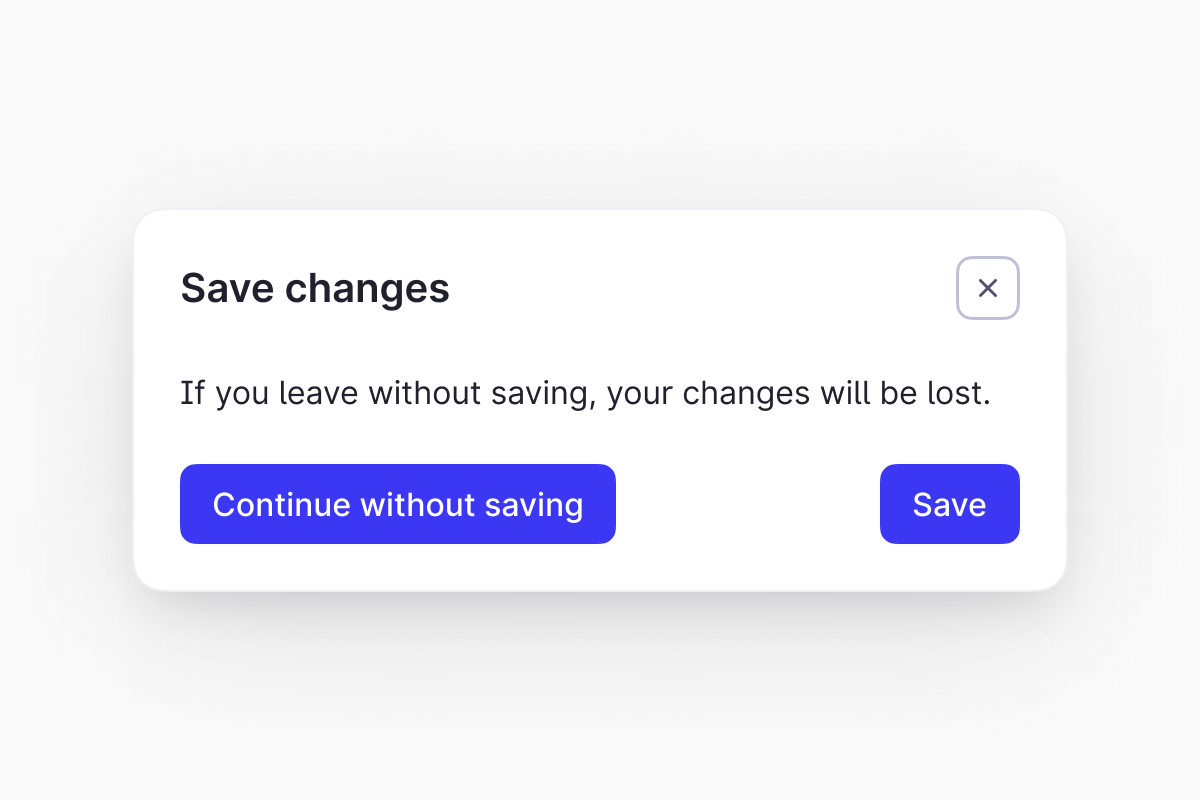 Usage | Button | Made with Supernova