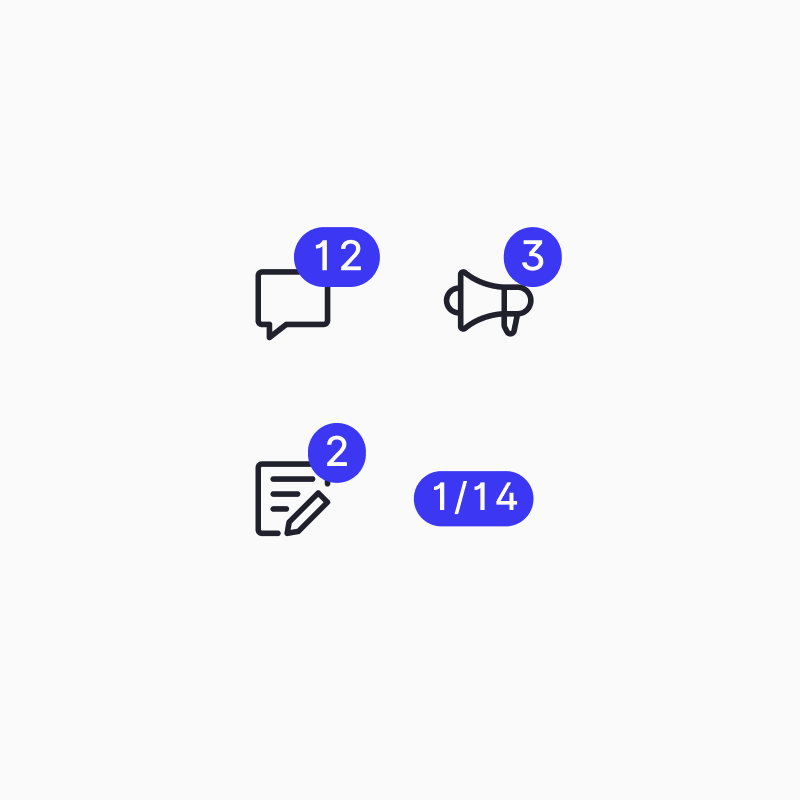 Number: Shows count.