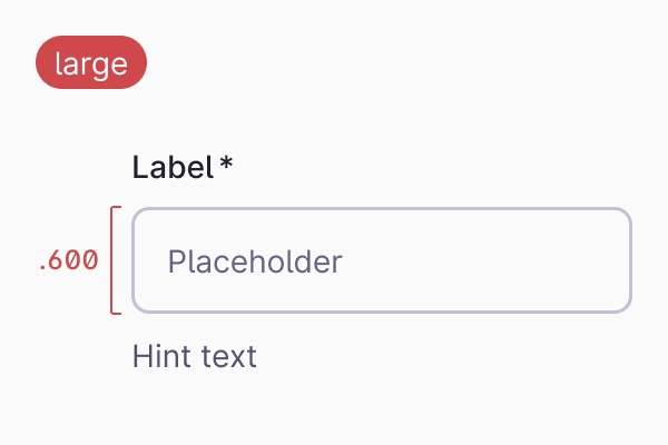 Style / Sizing / Large