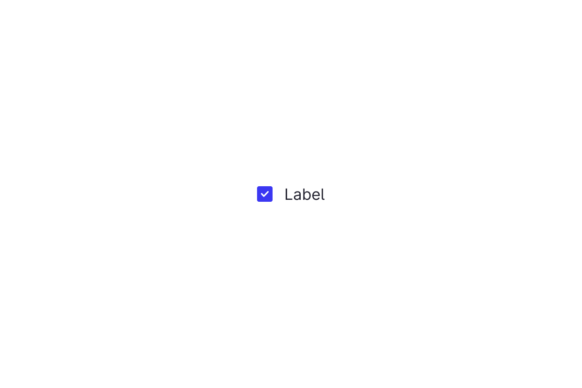 Usage | Checkbox | Made with Supernova