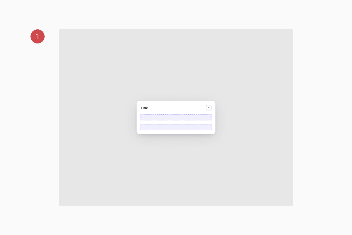 Dialog Sizing - Small