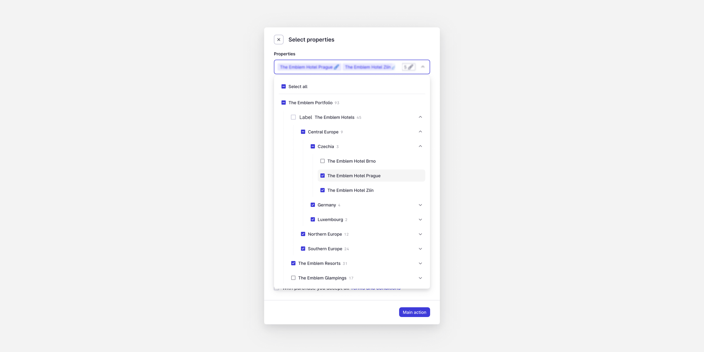 Showcase Checkbox