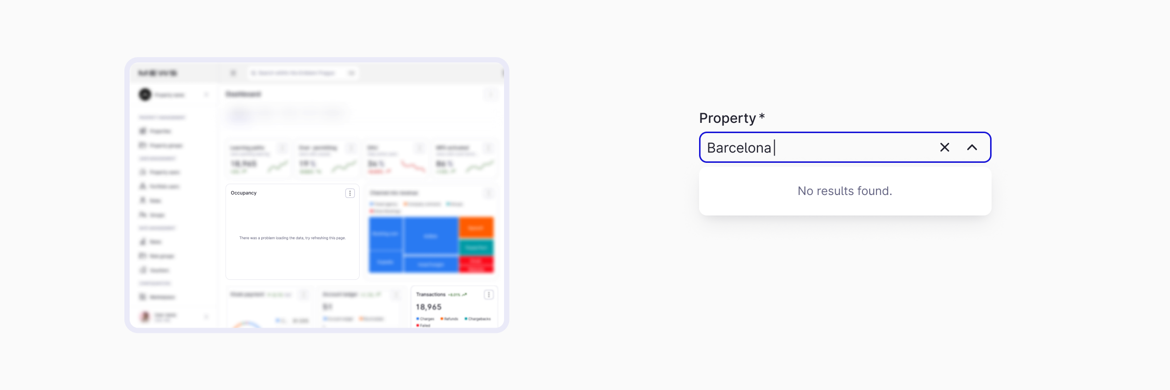 Examples of using text instead of the component