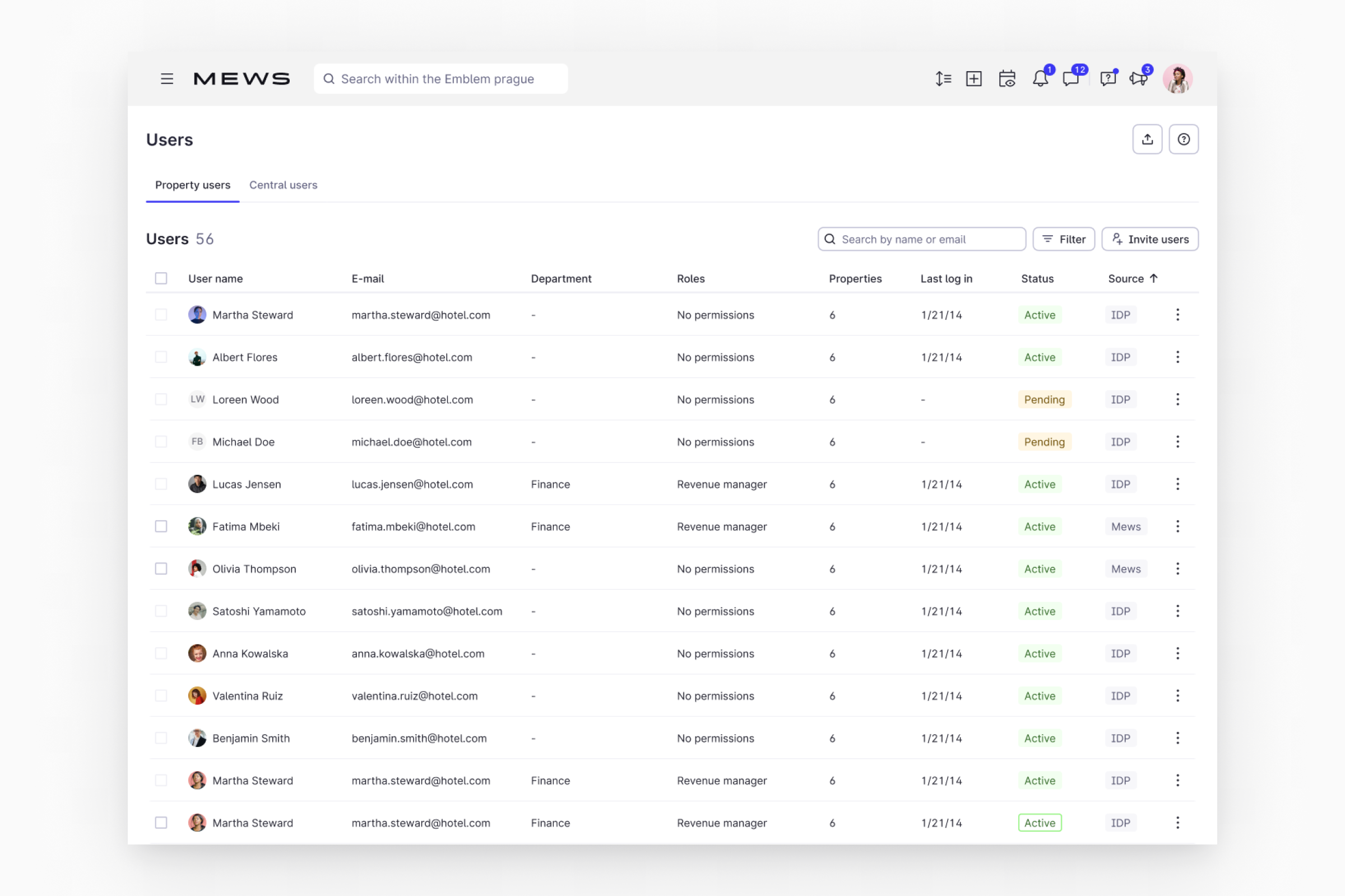 Avatar Button - Overview example
