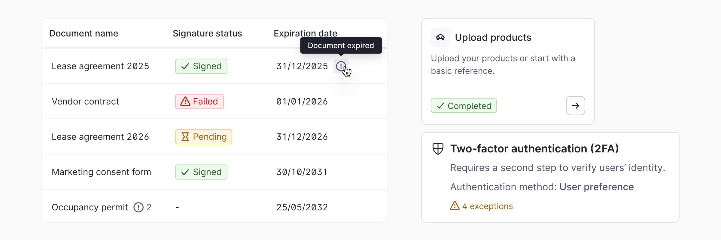 Examples of how to use the Status Indicator in different scenarios.