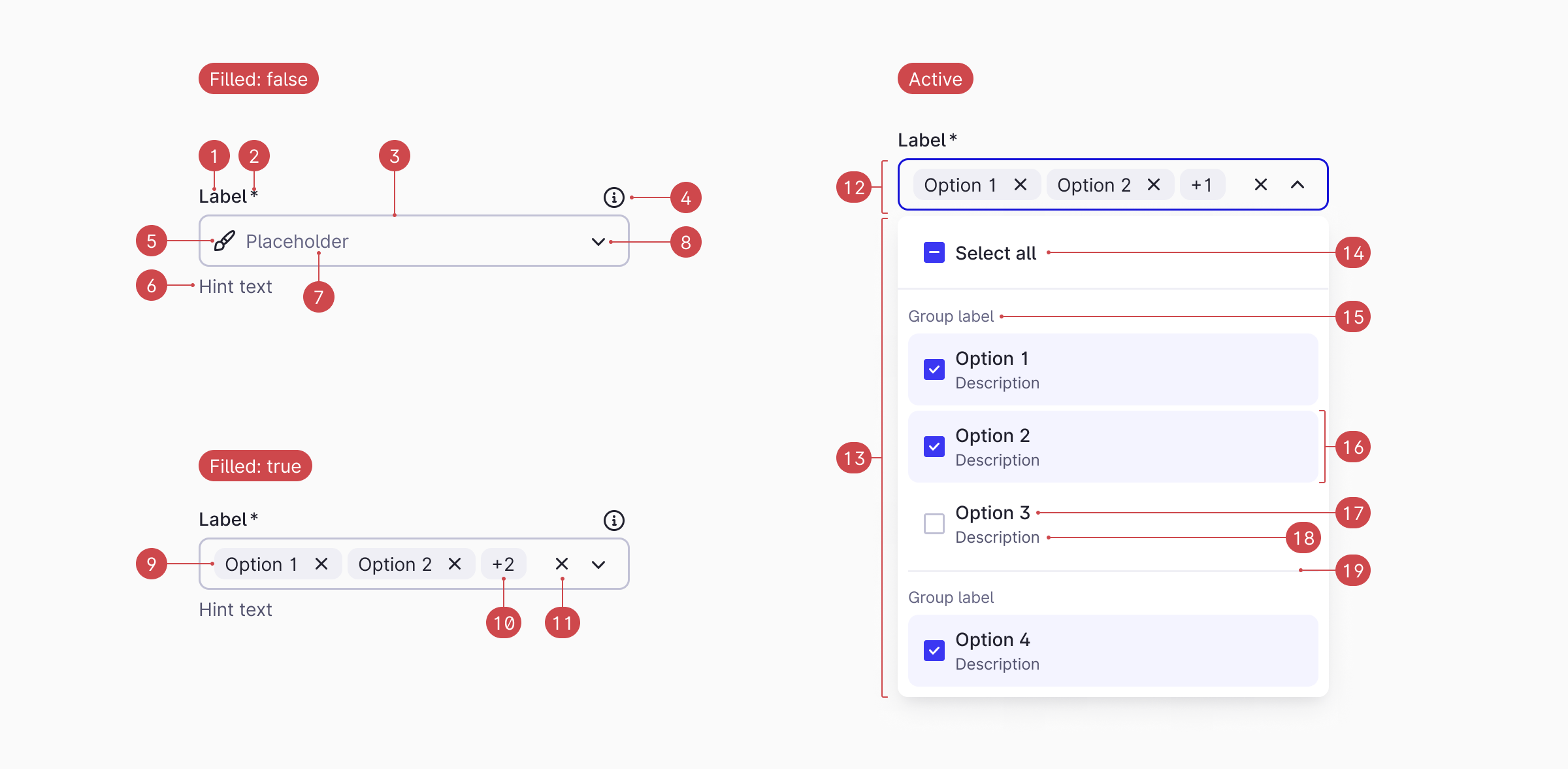 Style / Anatomy / Desktop / Multiselect