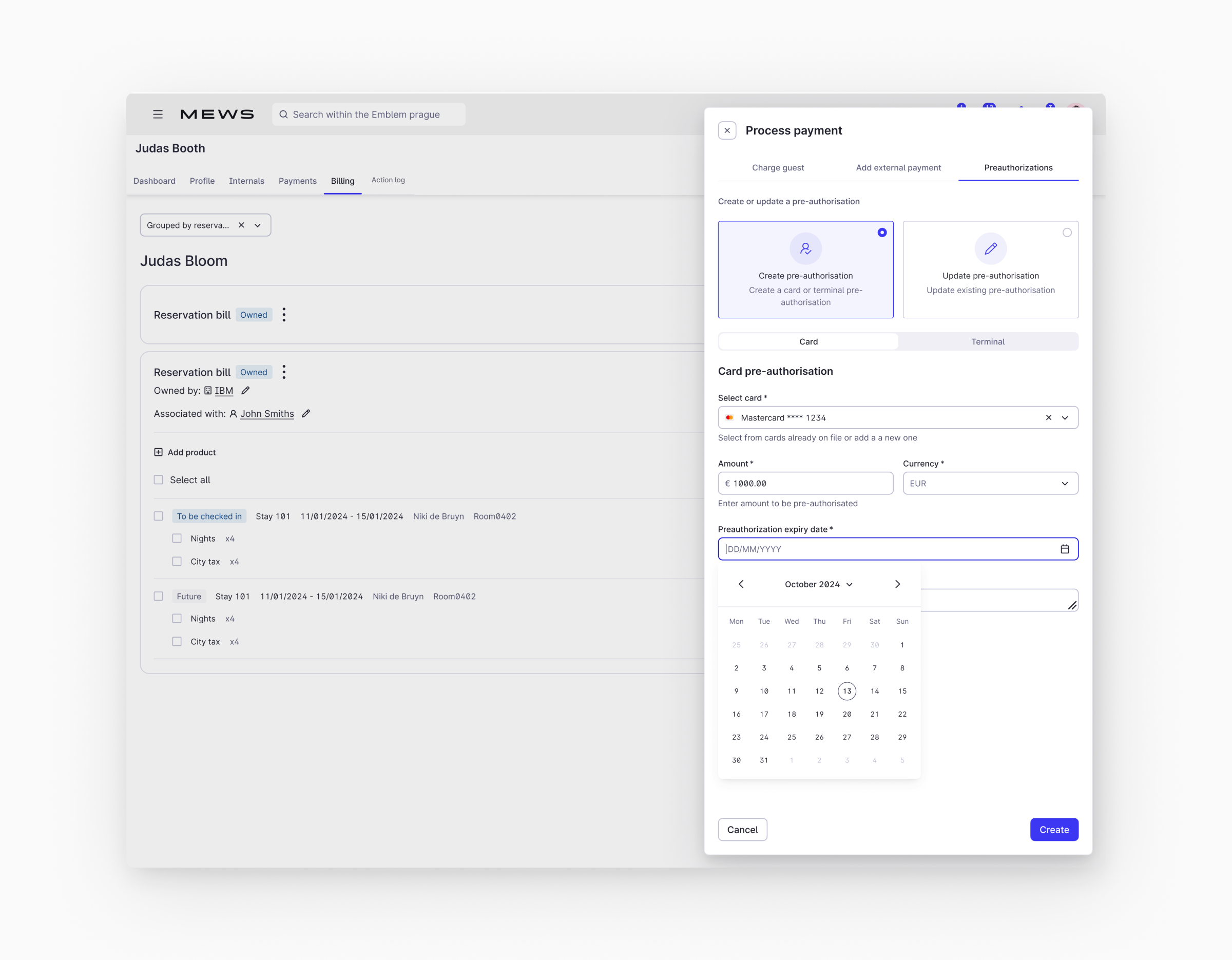 Date picker Example