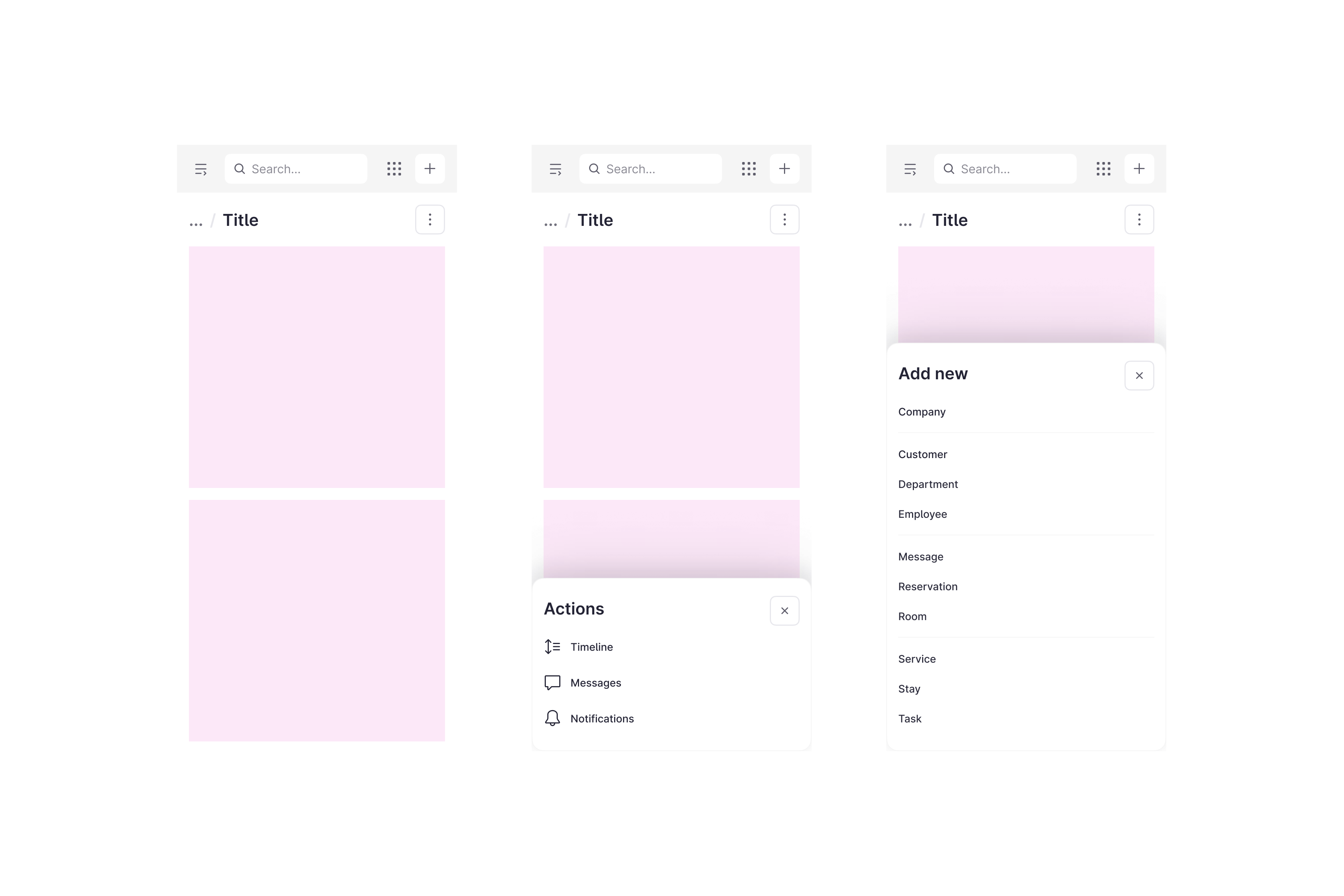 Reposvie behaviour II