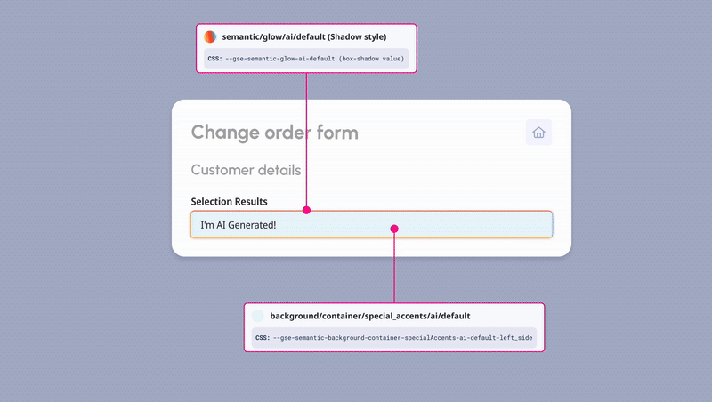 AI Gradient borders.